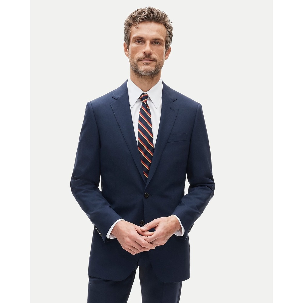 J.Crew Mens 34S Ludlow Traveler Slim Suit Jacket Ocean Italian Wool BV115 NEW